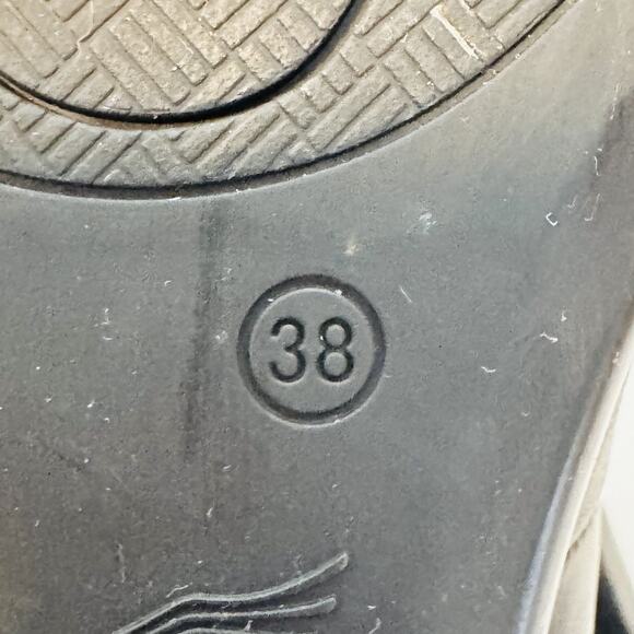 Dansko Shoes Womens EU 38 US 7.5 Black Leather Comfort Slip On Loafers Work - Picture 10 of 11